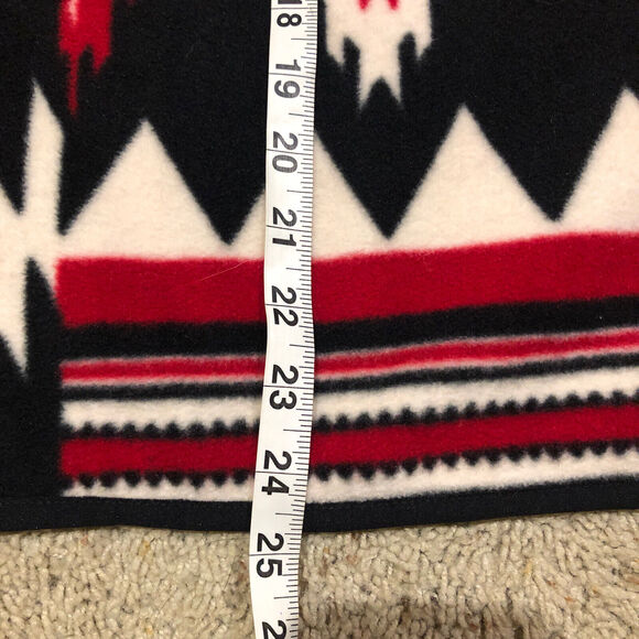 LRL Ralph Lauren Jacket Womens M Long Sleeve Full Zip Casual Fleece Aztec Z22 - Picture 10 of 10